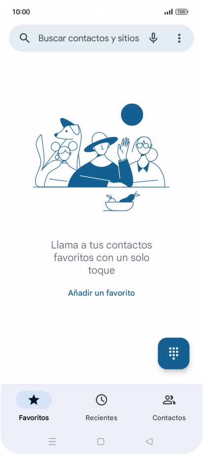 Pulsa el icono de menú. Pulsa el icono de menú.