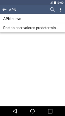 Pulsa APN nuevo. Pulsa APN nuevo.