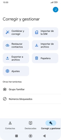 Pulsa Importar de la SIM. Pulsa Importar de la SIM.