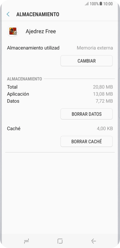 Pulsa la tecla de inicio para terminar y regresar a la pantalla de inicio. Pulsa la tecla de inicio para terminar y regresar a la pantalla de inicio.