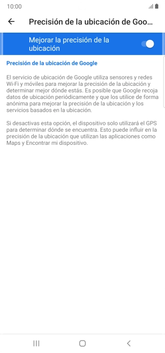 Pulsa el indicador junto a Pulsa el indicador junto a