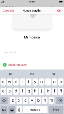 Pulsa Añadir música. Pulsa Añadir música.