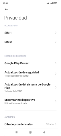 Pulsa la tarjeta SIM deseada. Pulsa la tarjeta SIM deseada.
