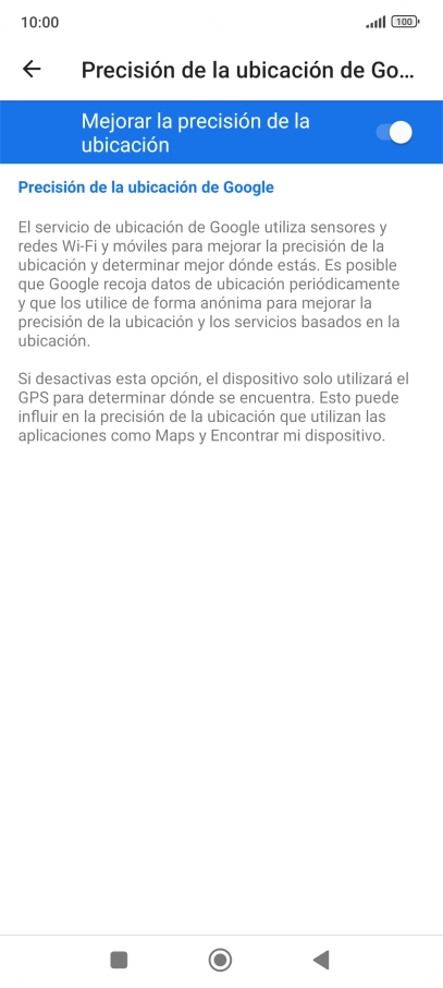 Si pulsas el indicador junto a Si pulsas el indicador junto a