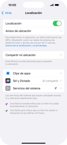 Pulsa la app deseada.