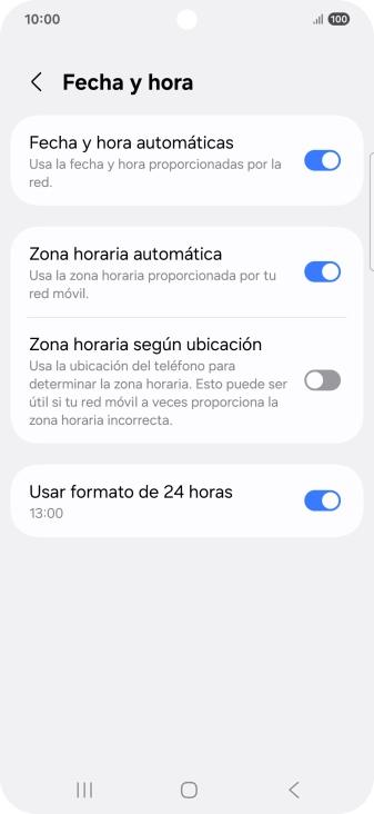 Pulsa la tecla de inicio para terminar y regresar a la pantalla de inicio. Pulsa la tecla de inicio para terminar y regresar a la pantalla de inicio.