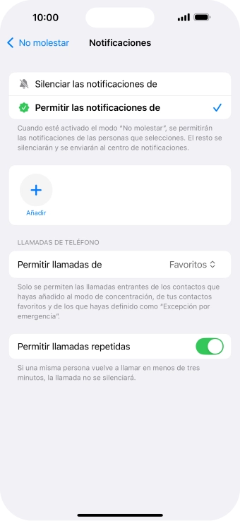 Pulsa la flecha hacia la izquierda.