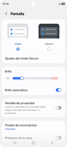Pulsa Pantalla de privacidad. Pulsa Pantalla de privacidad.