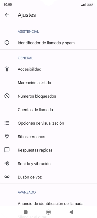 Pulsa Cuentas de llamada. Pulsa Cuentas de llamada.