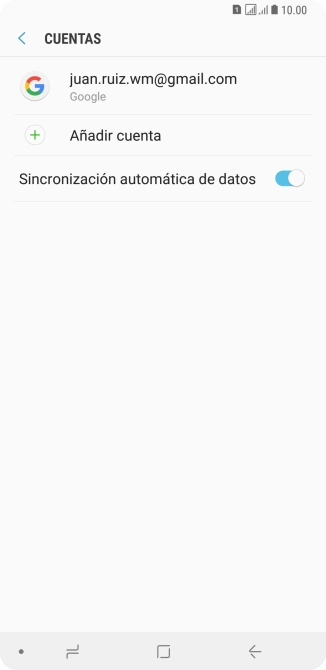 Pulsa la tecla de inicio para terminar y regresar a la pantalla de inicio.