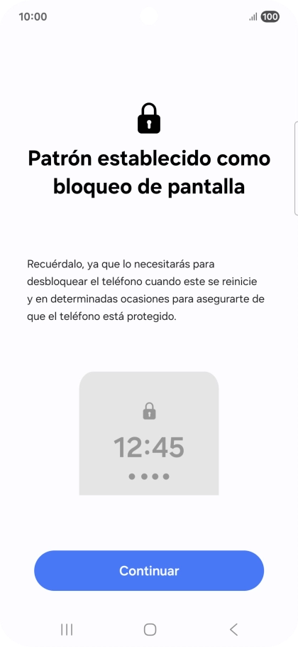 Pulsa Continuar. Pulsa Continuar.