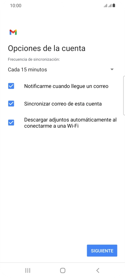 Pulsa la lista desplegable bajo 