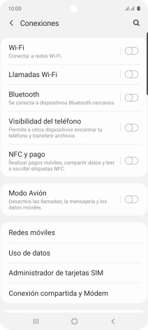 Pulsa Wi-Fi.