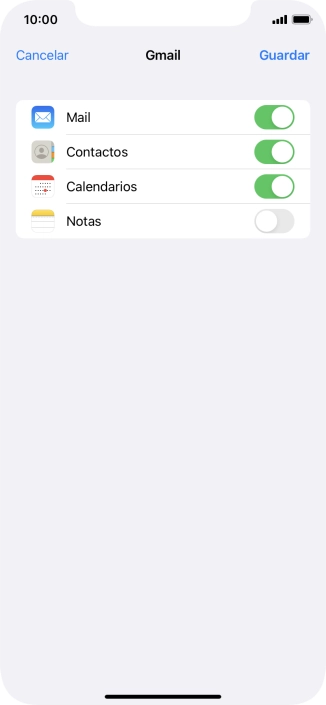 Si aparece en la pantalla esta imagen, tu cuenta de correo electrónico ha sido reconocida y configurada automáticamente. Sigue las indicaciones de la pantalla para introducir más información y terminar la configuración. Si aparece en la pantalla esta imagen, tu cuenta de correo electrónico ha sido reconocida y configurada automáticamente. Sigue las indicaciones de la pantalla para introducir más información y terminar la configuración.