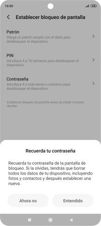 Pulsa Entendido. Pulsa Entendido.