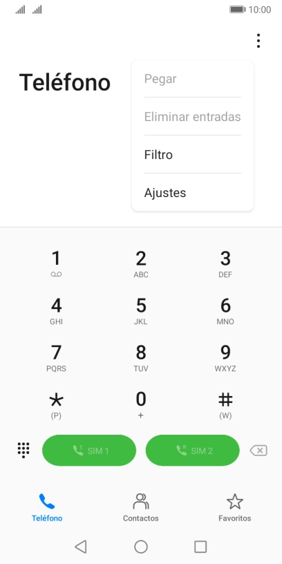 Pulsa Ajustes.