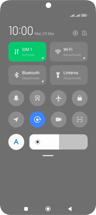 Pulsa la tecla de inicio para terminar y regresar a la pantalla de inicio. Pulsa la tecla de inicio para terminar y regresar a la pantalla de inicio.