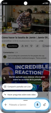 Pulsa Hacer preguntas sobre este vídeo. Pulsa Hacer preguntas sobre este vídeo.