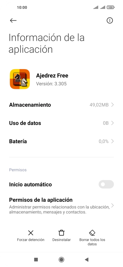 Pulsa la tecla de inicio para terminar y regresar a la pantalla de inicio. Pulsa la tecla de inicio para terminar y regresar a la pantalla de inicio.