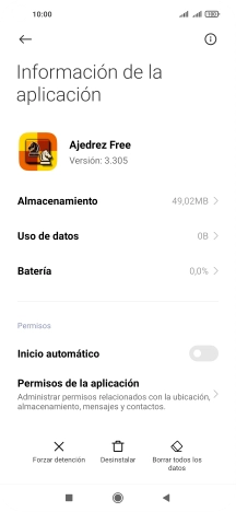 Pulsa la tecla de inicio para terminar y regresar a la pantalla de inicio. Pulsa la tecla de inicio para terminar y regresar a la pantalla de inicio.
