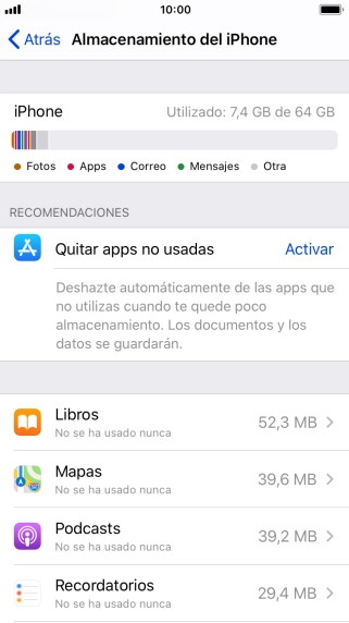 Pulsa la app deseada.
