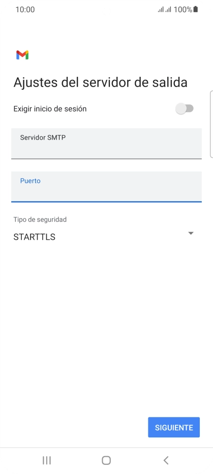 Pulsa la lista desplegable bajo 