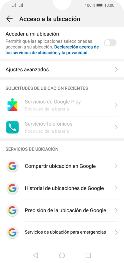 Pulsa el indicador junto a Pulsa el indicador junto a