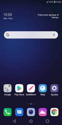 Cuando el icono de carga de batería aparece en la pantalla, el teléfono se está cargando.