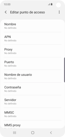 Pulsa Nombre. Pulsa Nombre.