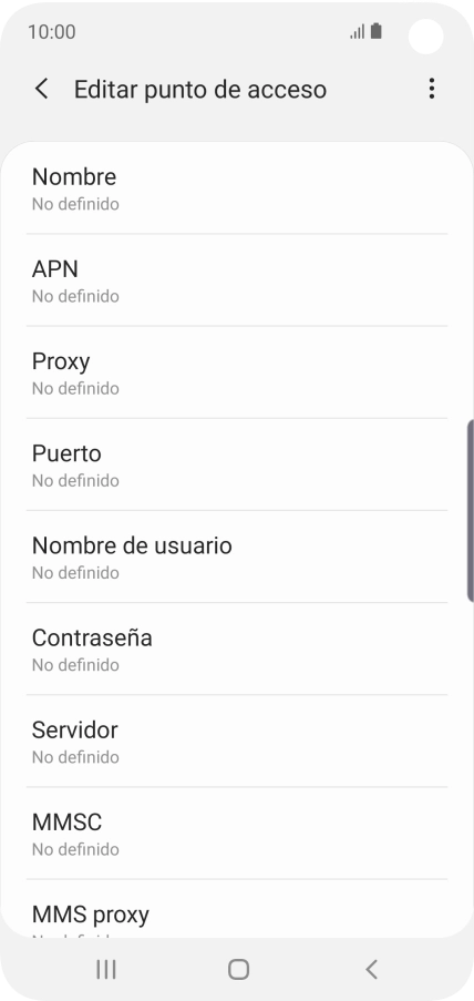 Pulsa Nombre. Pulsa Nombre.