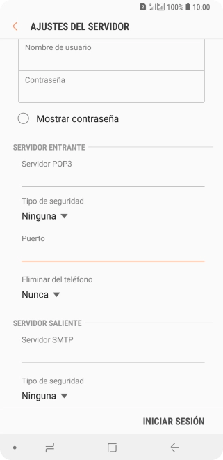 Pulsa la lista desplegable bajo 