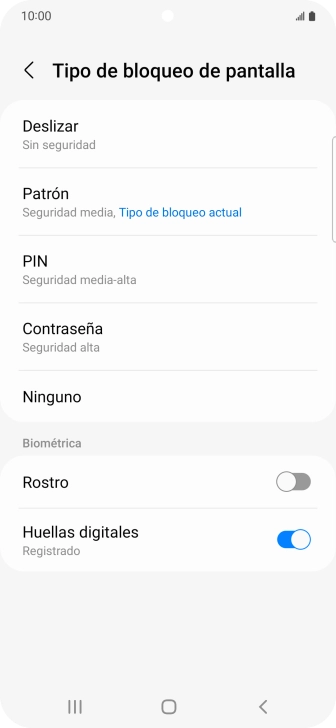 Pulsa Ninguno. Pulsa Ninguno.