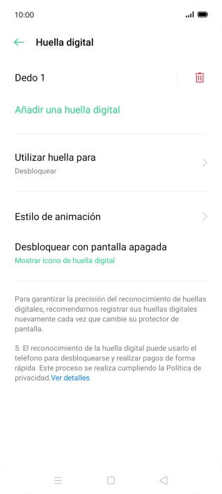 Pulsa la tecla de retroceso. Pulsa la tecla de retroceso.