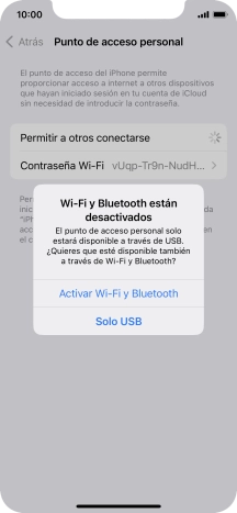 Si el wifi está desactivado, pulsa Activar Wi-Fi y Bluetooth. Si el wifi está desactivado, pulsa Activar Wi-Fi y Bluetooth.