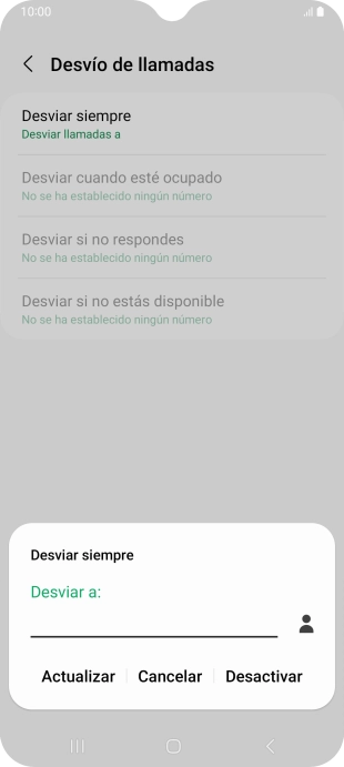 Pulsa Desactivar.