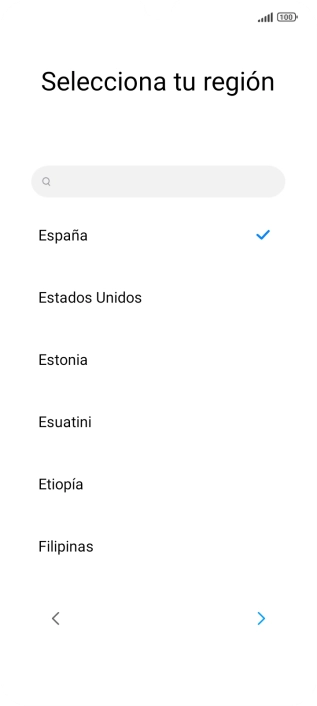 Pulsa la flecha hacia la derecha. Pulsa la flecha hacia la derecha.
