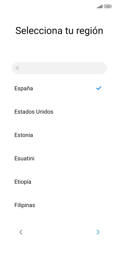 Pulsa la flecha hacia la derecha. Pulsa la flecha hacia la derecha.