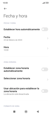 Pulsa el indicador junto a 