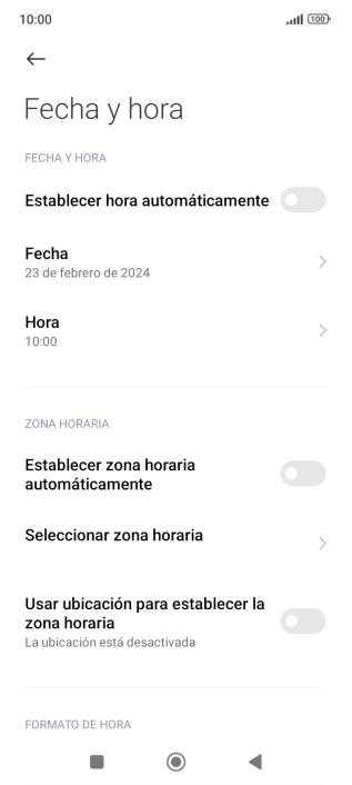 Pulsa el indicador junto a 