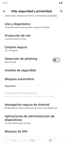 Pulsa Bloqueo de SIM. Pulsa Bloqueo de SIM.