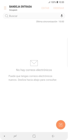 Desliza el dedo hacia la derecha desde la parte izquierda de la pantalla. Desliza el dedo hacia la derecha desde la parte izquierda de la pantalla.