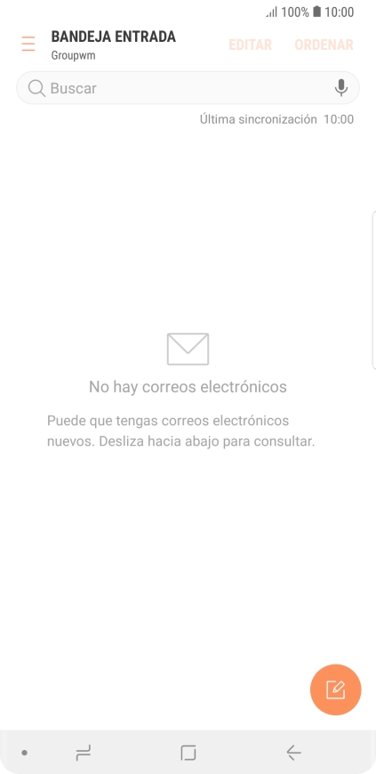 Desliza el dedo hacia la derecha desde la parte izquierda de la pantalla. Desliza el dedo hacia la derecha desde la parte izquierda de la pantalla.