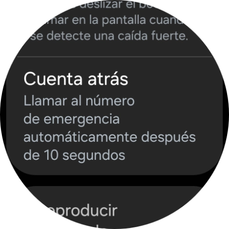 Pulsa Cuenta atrás. Pulsa Cuenta atrás.