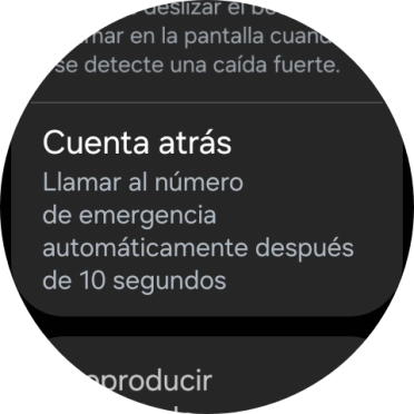 Pulsa Cuenta atrás. Pulsa Cuenta atrás.