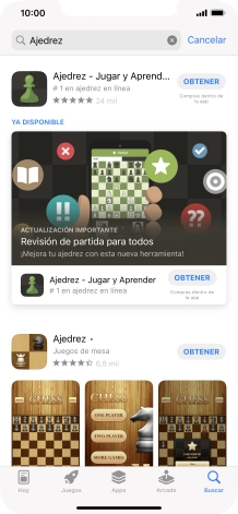 Pulsa la app deseada. Pulsa la app deseada.