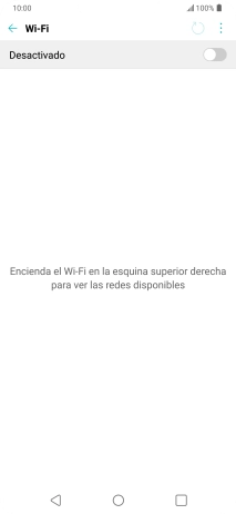 Pulsa el indicador para activar la función.