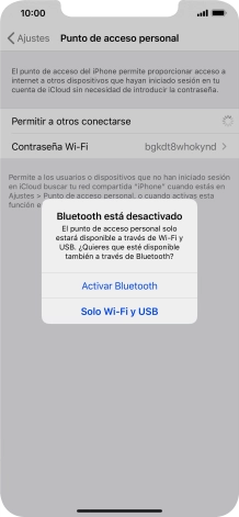 Si la función de wifi está activada, pulsa Solo Wi-Fi y USB. Si la función de wifi está activada, pulsa Solo Wi-Fi y USB.