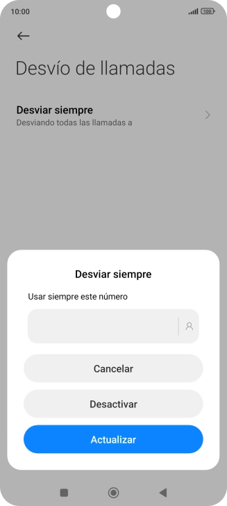 Pulsa Desactivar.