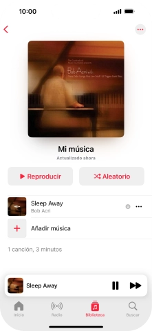 Pulsa el título de la canción. Pulsa el título de la canción.