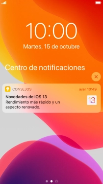 Pulsa la notificación deseada y sigue las indicaciones de la pantalla para utilizar la función seleccionada. Pulsa la notificación deseada y sigue las indicaciones de la pantalla para utilizar la función seleccionada.